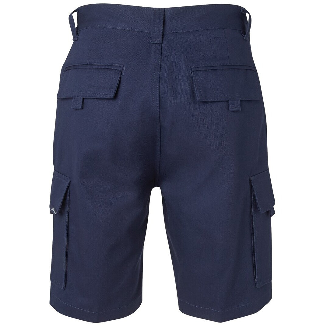 JB's Wear 6MS Mercerised Work Cargo Short - Back View | color:Navy|view:back