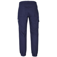 JB's Wear 6SCJ Multi Pocket Stretch Canvas Jogger - Back View | color:Navy|view:back