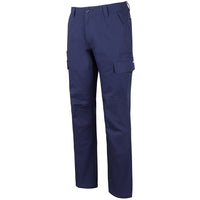 JB's Wear 6MSP Multi Pocket Stretch Canvas Pant - Side View | color:Navy|view:side