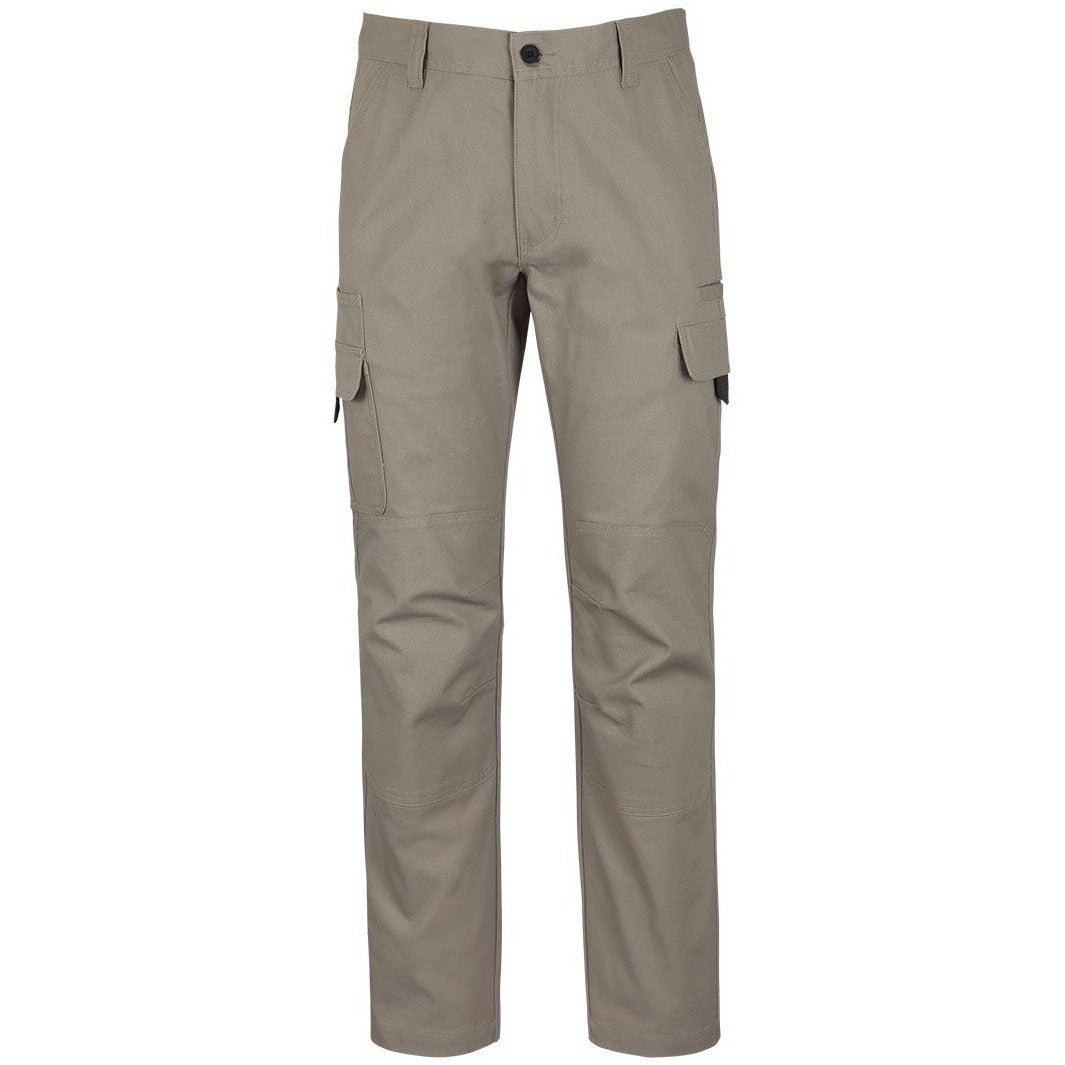 JB's Wear 6MSP Multi Pocket Stretch Canvas Pant - Front View | color:Taupe|view:front