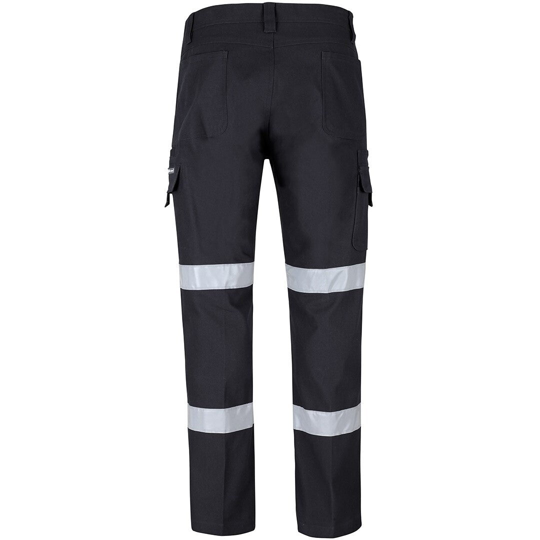JB's Wear 6SCT Multi Pocket Stretch Canvas Pant with D+N Tape - Back View | color:Black|view:back