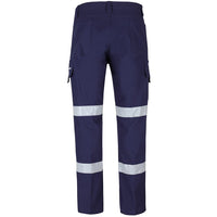 JB's Wear 6SCT Multi Pocket Stretch Canvas Pant with D+N Tape - Back View | color:Navy|view:back