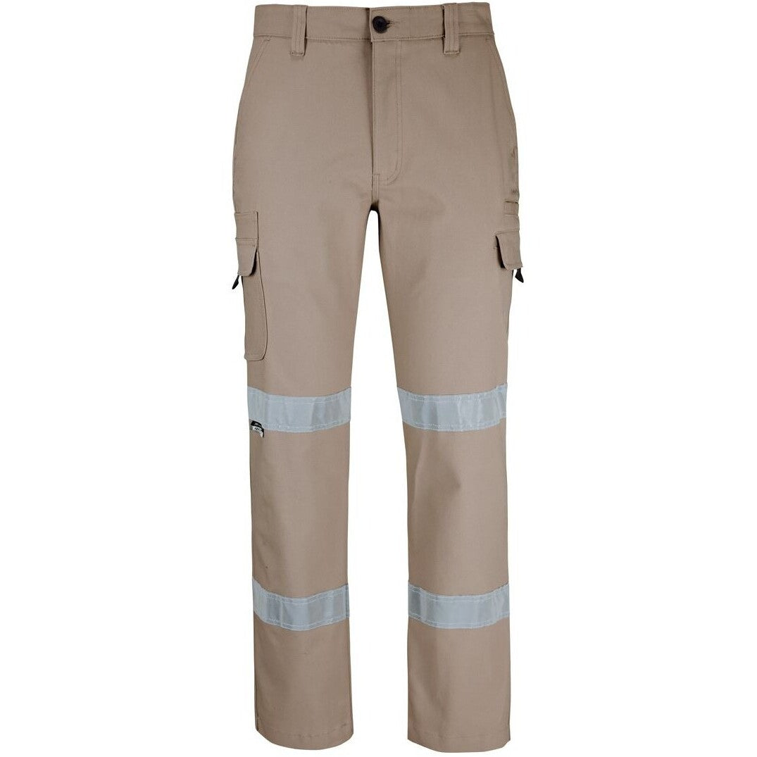 JB's Wear 6SCT Multi Pocket Stretch Canvas Pant with D+N Tape - Front View | color:Taupe|view:front