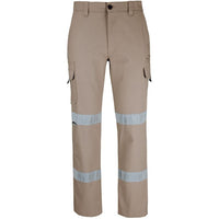 JB's Wear 6SCT Multi Pocket Stretch Canvas Pant with D+N Tape - Front View | color:Taupe|view:front