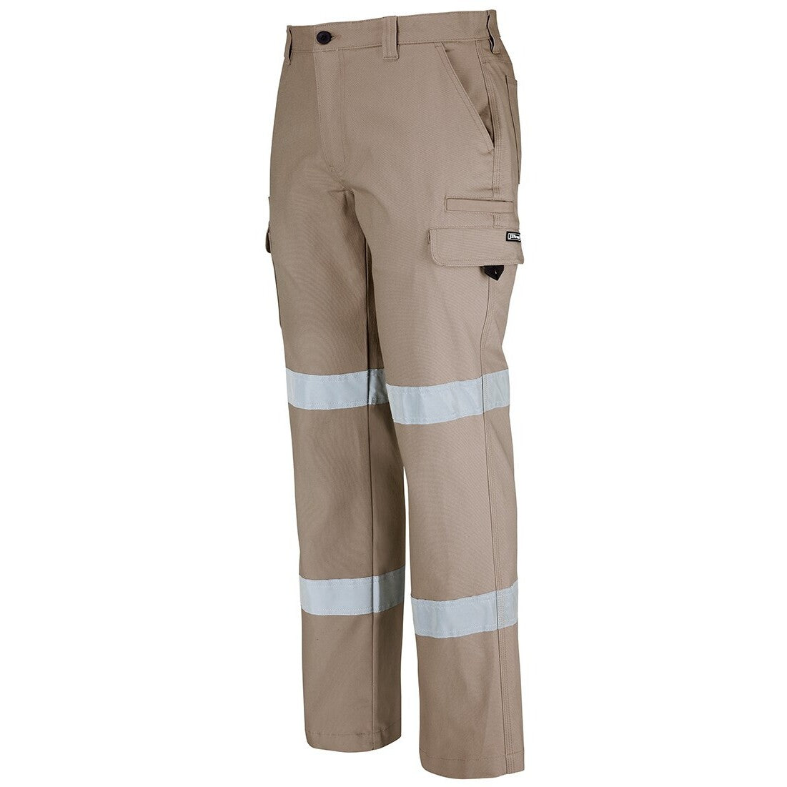 JB's Wear 6SCT Multi Pocket Stretch Canvas Pant with D+N Tape - Side View | color:Taupe|view:side