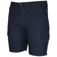 JB's Wear 6MSC Multi Pocket Stretch Canvas Short - Side View | color:Navy|view:side