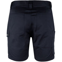 JB's Wear 6MTS Multi Pocket Stretch Twill Short - Back View | color:Black|view:back