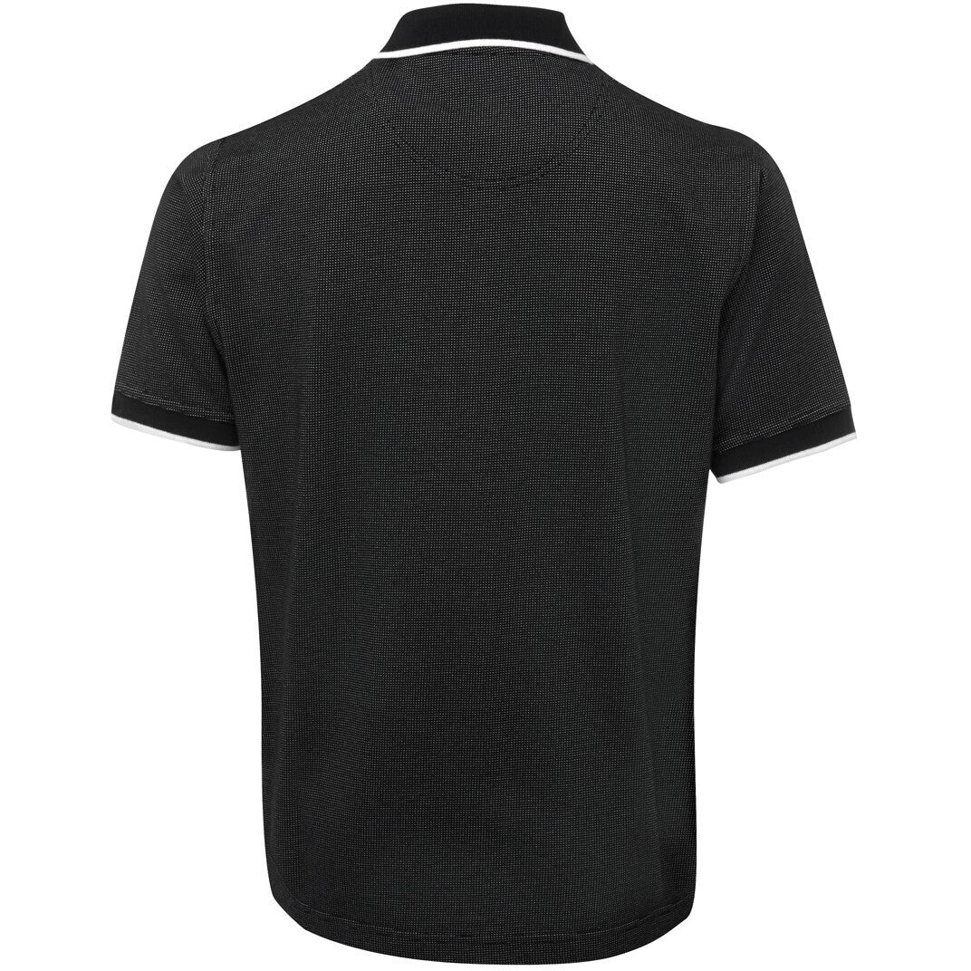 JB's Wear 2PNH Nail Head Polo - Back View | color:Black|view:back