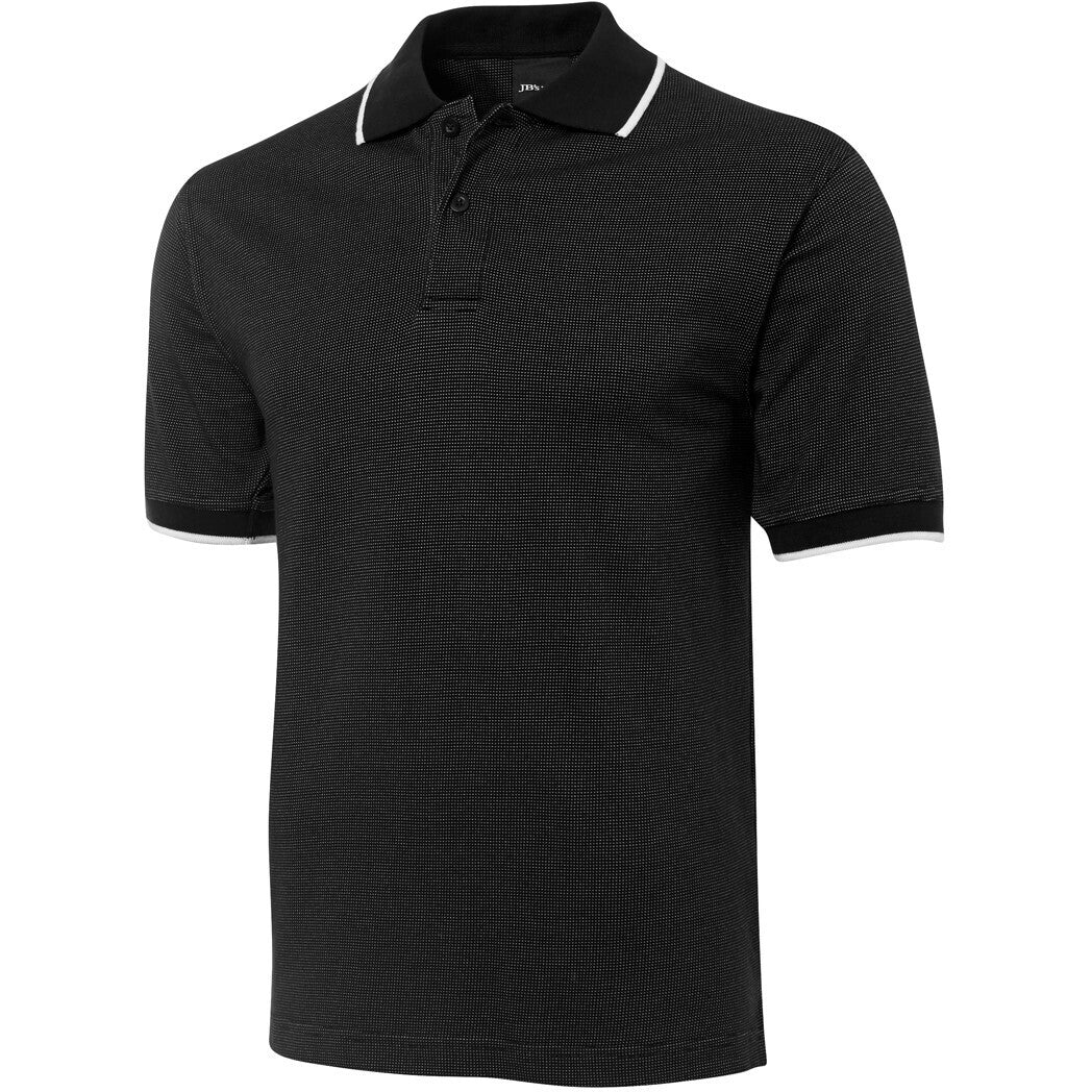 JB's Wear 2PNH Nail Head Polo - Side View | color:Black|view:side