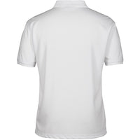 JB's Wear S2OP Ottoman Polo - Back View | color:White|view:back