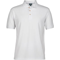 JB's Wear S2OP Ottoman Polo - Front View | color:White|view:front