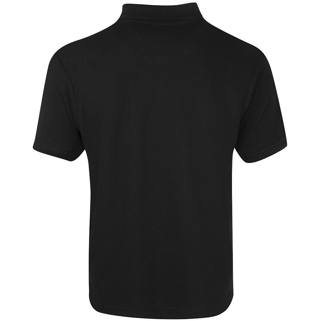 JB's Wear 250 Pique Polo - Back View | color:Black|view:back