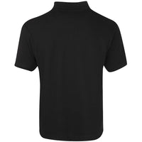 JB's Wear 250 Pique Polo - Back View | color:Black|view:back