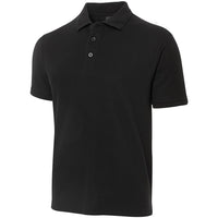 JB's Wear 250 Pique Polo - Side View | color:Black|view:side