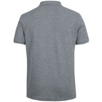 JB's Wear S2MP Pique Polo - Back View | color:Grey Marle|view:back