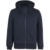 JB's Wear 3SHP Premium Full Zip 670gsm Shepherd Hoodie - Front View | color:Navy/Navy|view:front