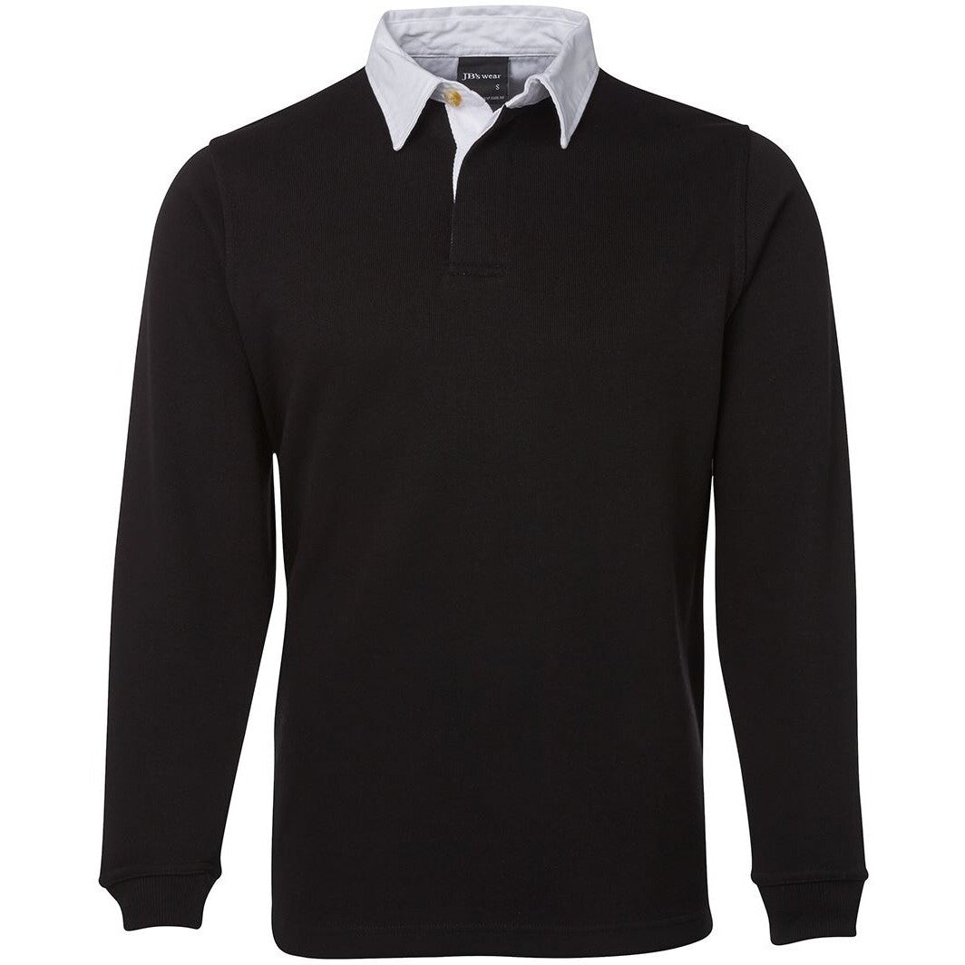 JB's Wear 3R Rugby - Front View | color:Black/White|view:front