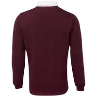 JB's Wear 3R Rugby - Back View | color:Maroon/White|view:back