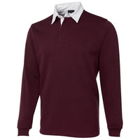 JB's Wear 3R Rugby - Side View | color:Maroon/White|view:side