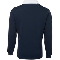 JB's Wear 3R Rugby - Back View | color:Navy/White|view:back