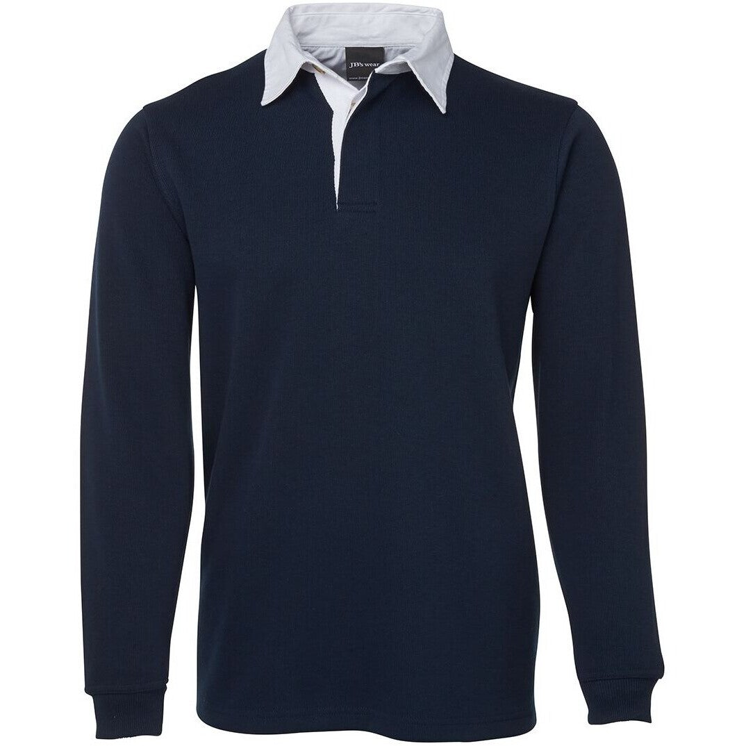 JB's Wear 3R Rugby - Front View | color:Navy/White|view:front