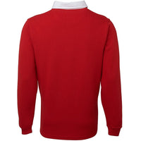 JB's Wear 3R Rugby - Back View | color:Red/White|view:back