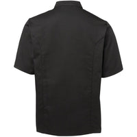 JB's Wear 5CJ2 S/S Chefs Jacket - Back View | color:Black|view:back