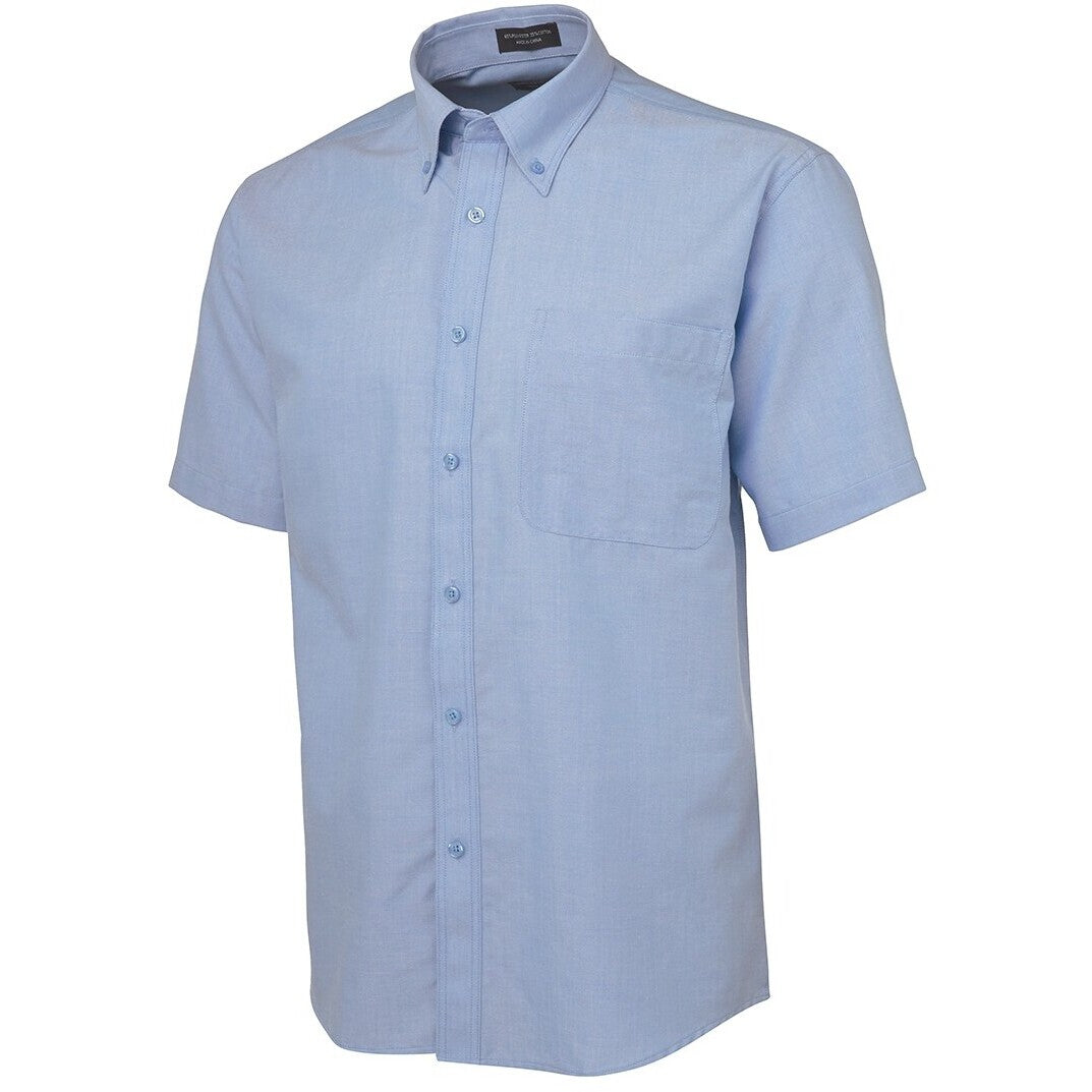 JB's Wear 4OSX S/S Oxford Shirt - Side View | color:Lt Blue|view:side