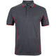 Charcoal/Red