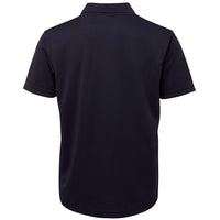 JB's Wear 7SPP S/S Poly Polo - Back View | color:Navy|view:back