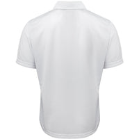 JB's Wear 7SPP S/S Poly Polo - Back View | color:White|view:back