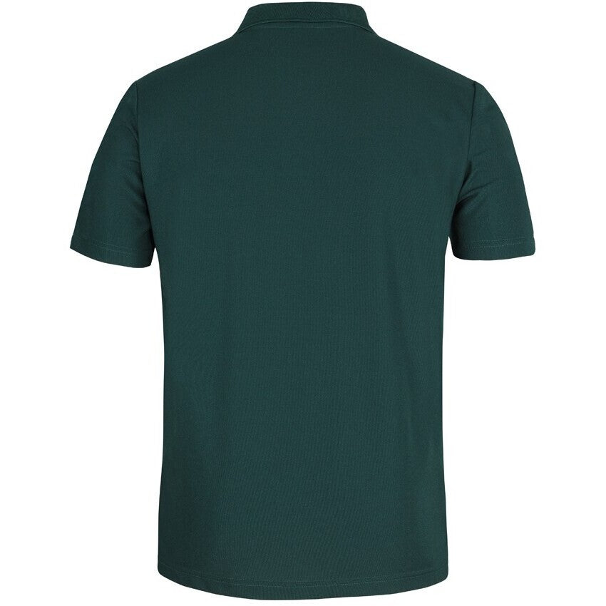 JB's Wear 7SPR S/S Recycled Polyester Pocket Polo - Back View | color:Forest|view:back
