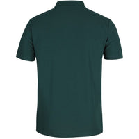 JB's Wear 7SPR S/S Recycled Polyester Pocket Polo - Back View | color:Forest|view:back
