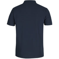 JB's Wear 7SPR S/S Recycled Polyester Pocket Polo - Back View | color:Navy|view:back
