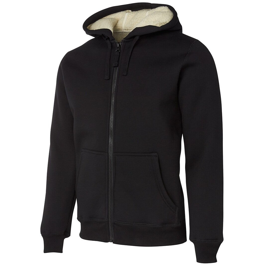 JB's Wear 3SH Shepherd Hoodie - Side View | color:Black/Natural|view:side
