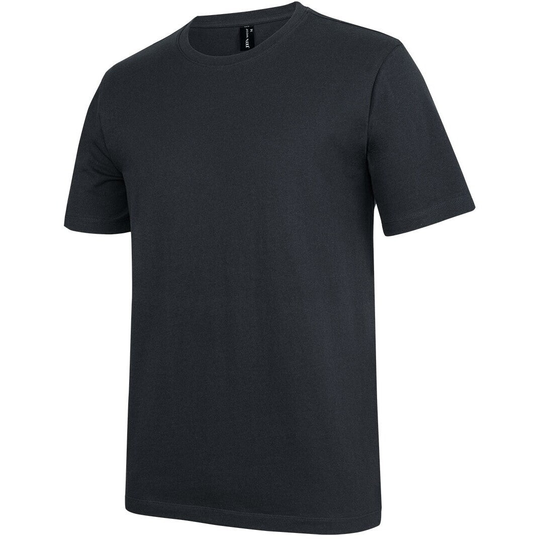 JB's Wear 1HST Signature Smooth Tee - Side View | color:Black|view:side
