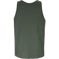 JB's Wear 1S Singlet - Back View | color:Army|view:back