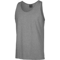JB's Wear 1S Singlet - Side View | color:Grey Marle|view:side