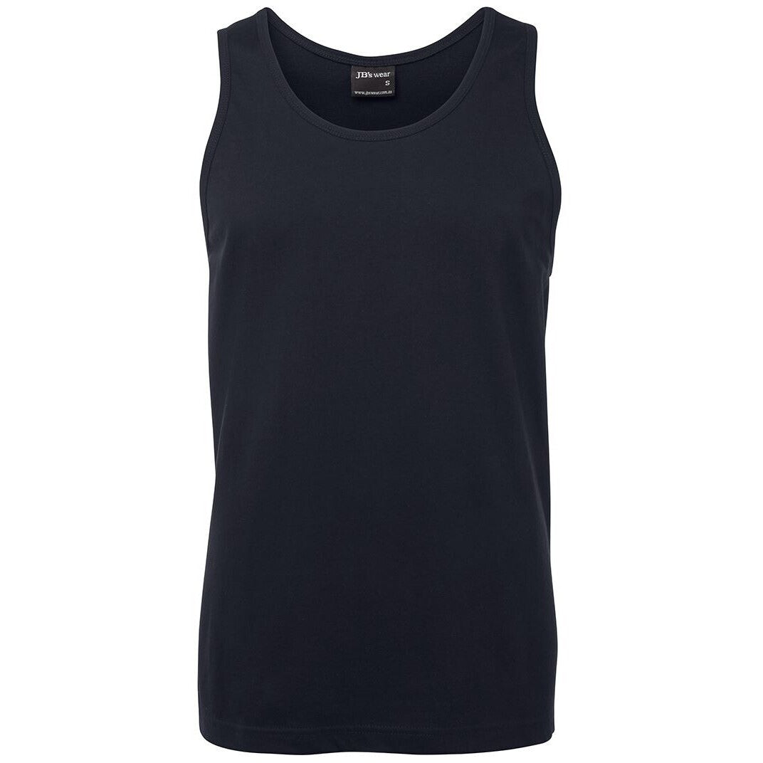 JB's Wear 1S Singlet - Front View | color:Navy|view:front