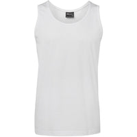 JB's Wear 1S Singlet - Front View | color:White|view:front