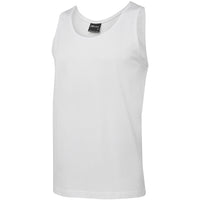 JB's Wear 1S Singlet - Side View | color:White|view:side