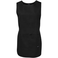 JB's Wear 5PF Smock - Front View | color:Black|view:front