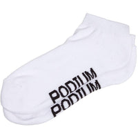 JB's Wear 7PSS1 Sport Ankle Sock (5 Pack) - Back View | color:White|view:back