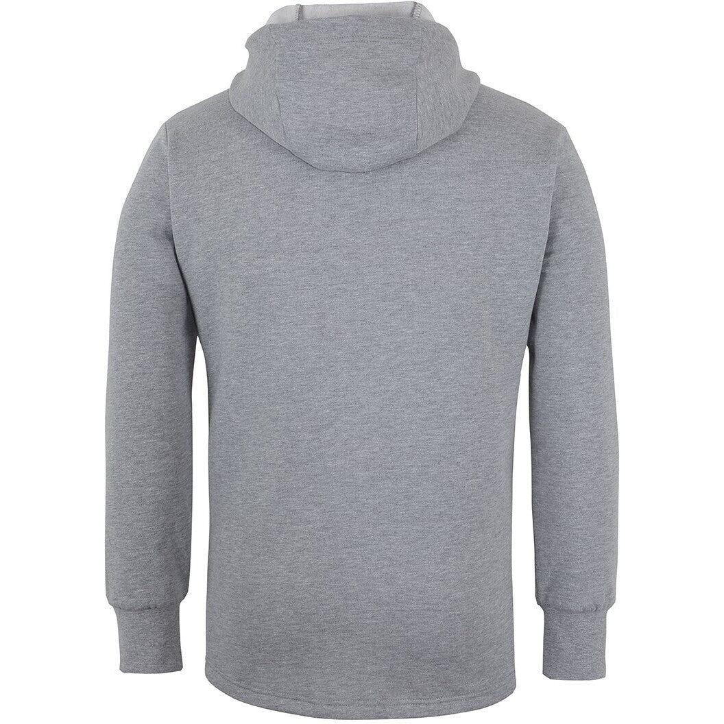 JB's Wear 3HS Sports Hoodie - Back View | color:13% Marle|view:back