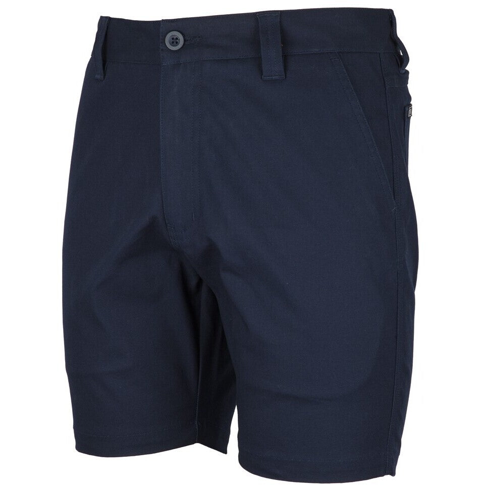 JB's Wear 6SCS Stretch Canvas Short - Side View | color:Navy|view:side