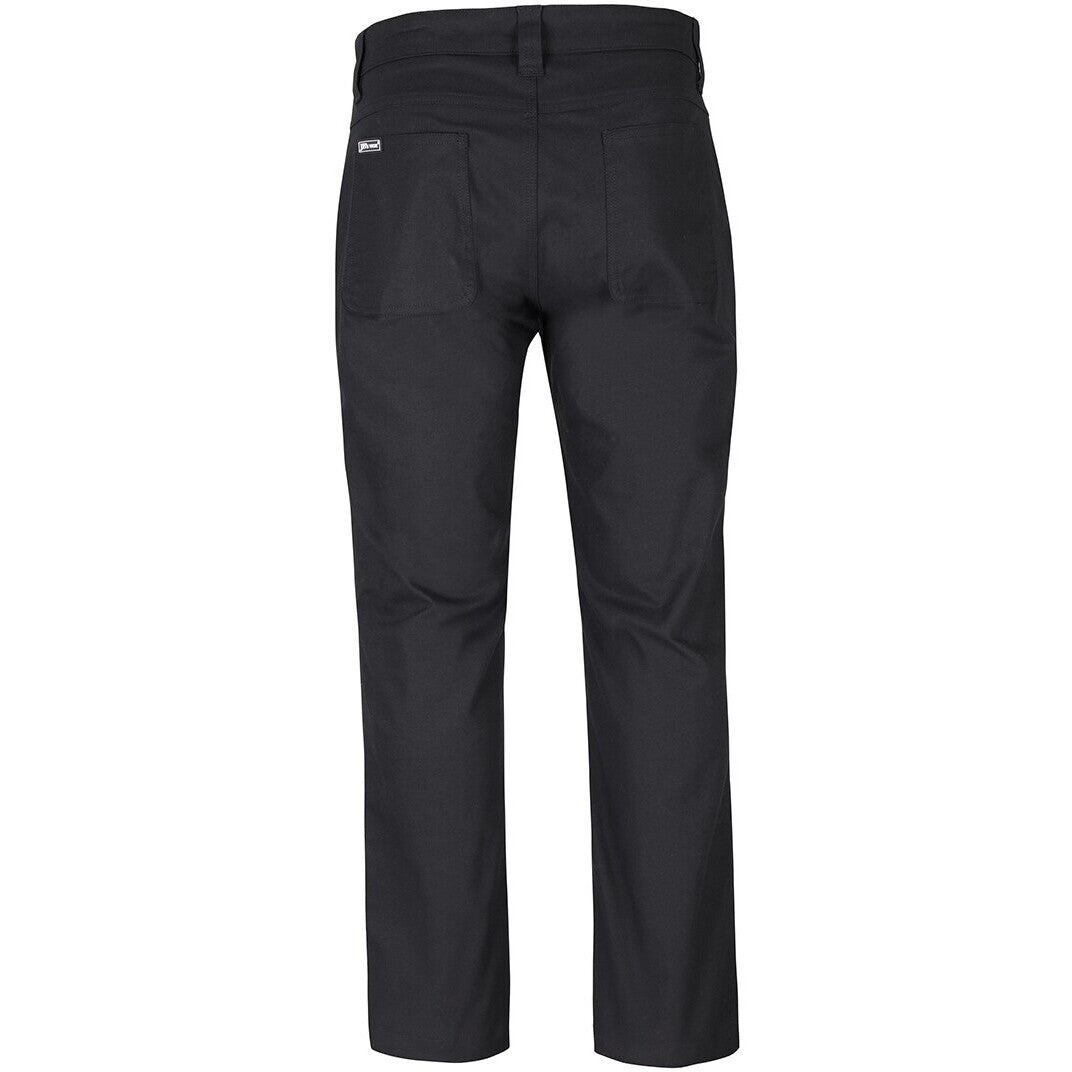 JB's Wear 6SCD Stretch Canvas Trouser - Back View | color:Black|view:back