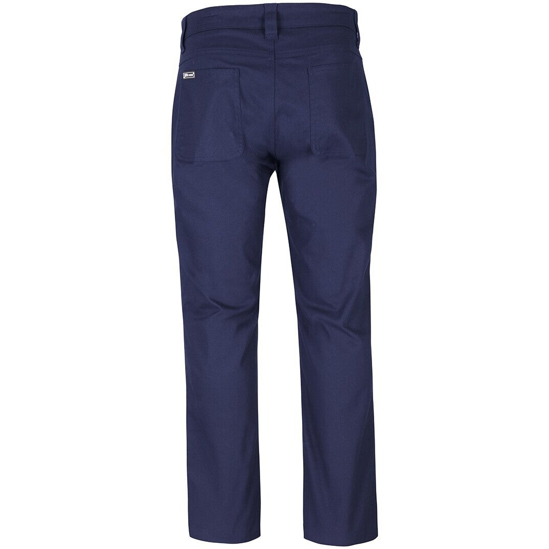 JB's Wear 6SCD Stretch Canvas Trouser - Back View | color:Navy|view:back