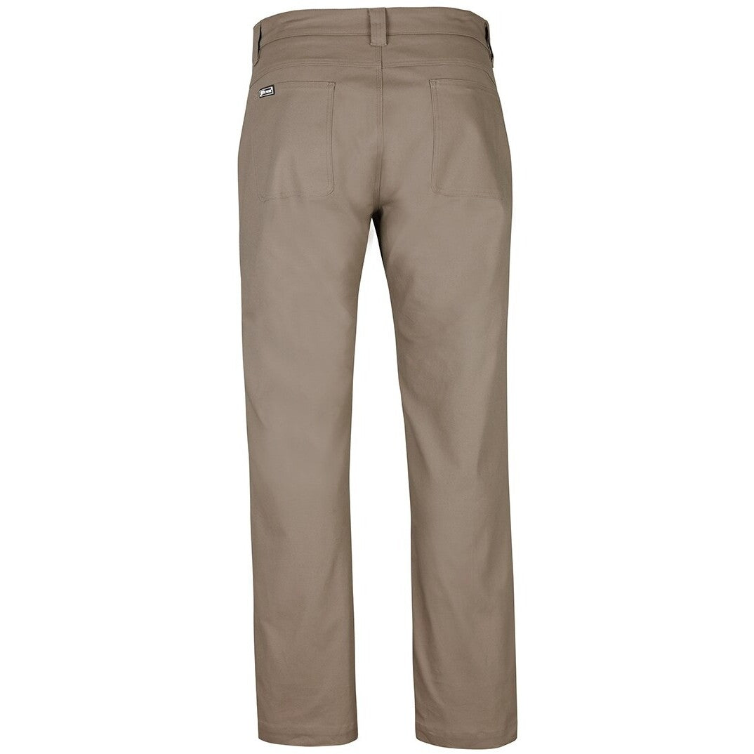 JB's Wear 6SCD Stretch Canvas Trouser - Back View | color:Taupe|view:back