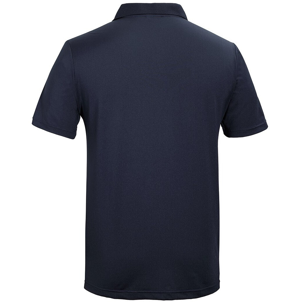 JB's Wear 7STP Stretch Polo - Back View | color:Navy|view:back