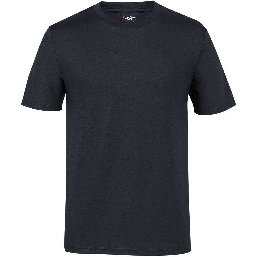 JB's Wear 7STT Stretch Tee - Front View | color:Black|view:front